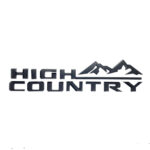 Matte Black High Country Emblem, 2019-25 Silverado
