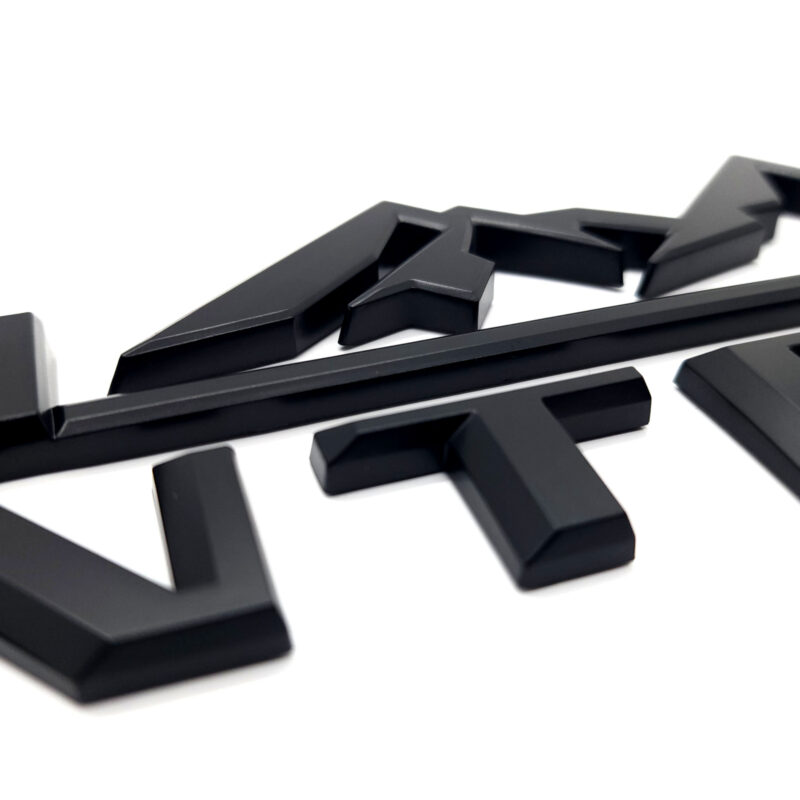 Matte Black High Country Emblem, 2019-25 Silverado