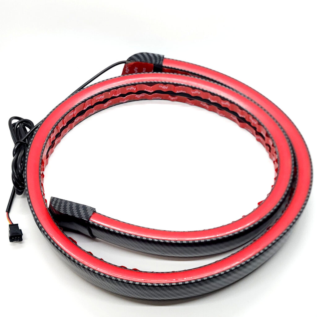 Carbon Fiber 50" Multi-function LED Rear Lip Spoiler