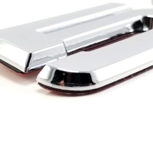 “5.0” Fender Emblem (LH/RH Pair), 5-7/16" ABS, 2015–2023 Mustang