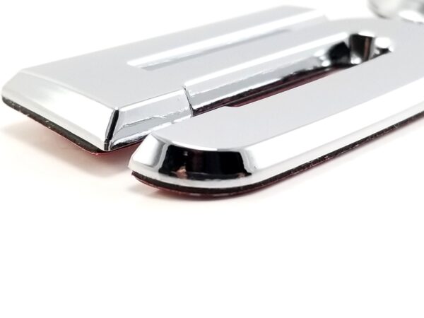 “5.0” Fender Emblem (LH/RH Pair), 5-7/16" ABS, 2015–2023 Mustang