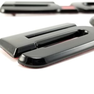 “5.0” Fender Emblem (LH/RH Pair), 5-7/16" ABS, 2015–2023 Mustang