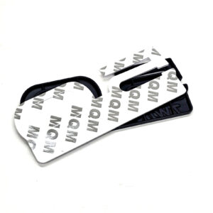 5.0 Twin Turbo Fender Emblem, 5" Diecast, 2015-2023 Mustang
