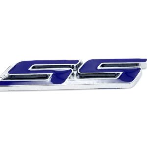 "SS" Bumper Emblem, 3-5/8" ABS, 2010-2024 Camaro