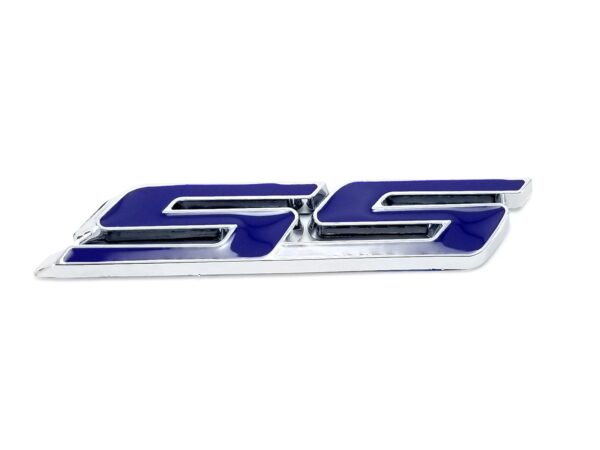 "SS" Bumper Emblem, 3-5/8" ABS, 2010-2024 Camaro