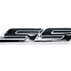 "SS" Bumper Emblem, 3-5/8" ABS, 2010-2024 Camaro