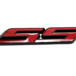 "SS" Bumper Emblem, 3-5/8" ABS, 2010-2024 Camaro