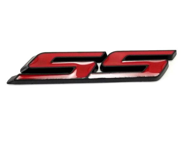 "SS" Bumper Emblem, 3-5/8" ABS, 2010-2024 Camaro