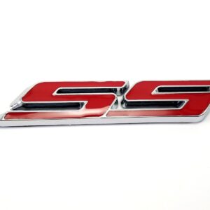 "SS" Bumper Emblem, 3-5/8" ABS, 2010-2024 Camaro