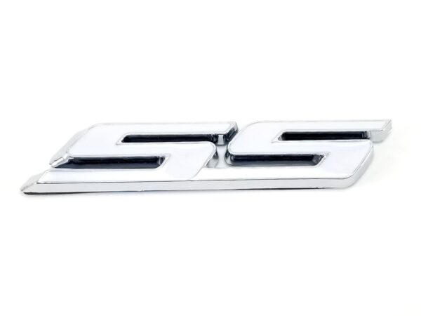 "SS" Bumper Emblem, 3-5/8" ABS, 2010-2024 Camaro