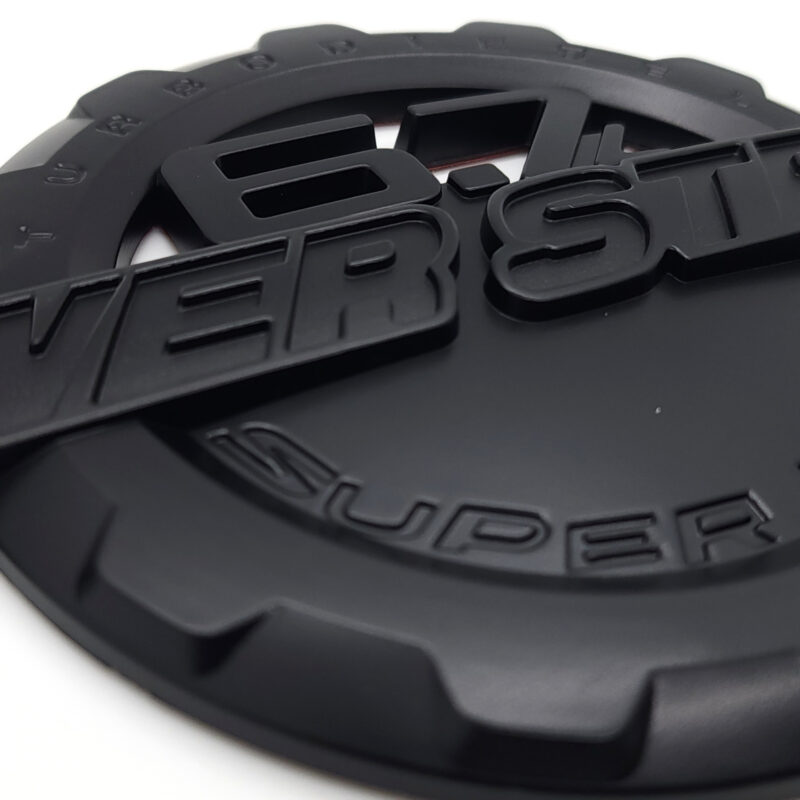 6.7L Power Stroke Door Emblem, 9" ABS, 2011-2016 Ford Super Duty