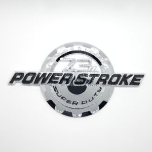 7.3L Power Stroke Door Emblem, 9" ABS, 1999-2003 Ford Super Duty