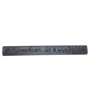 6.7L Power Stroke Turbo Diesel Door Emblem, ABS, 2017–2022 Ford Super Duty