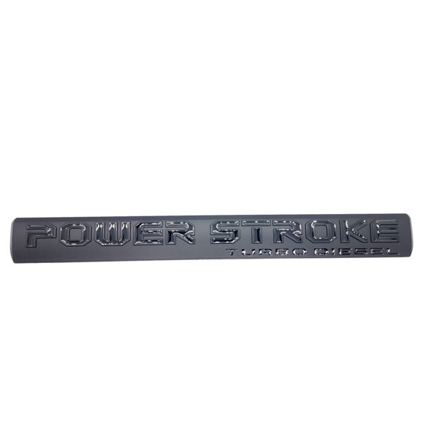 6.7L Power Stroke Turbo Diesel Door Emblem, ABS, 2017–2022 Ford Super Duty