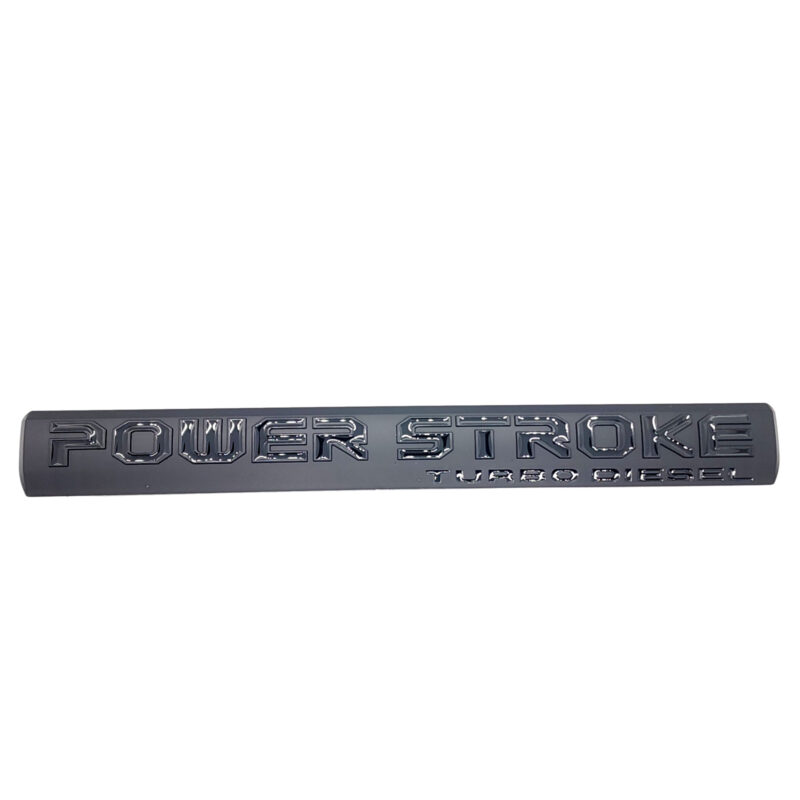 6.7L Power Stroke Turbo Diesel Door Emblem, ABS, 2017–2022 Ford Super Duty