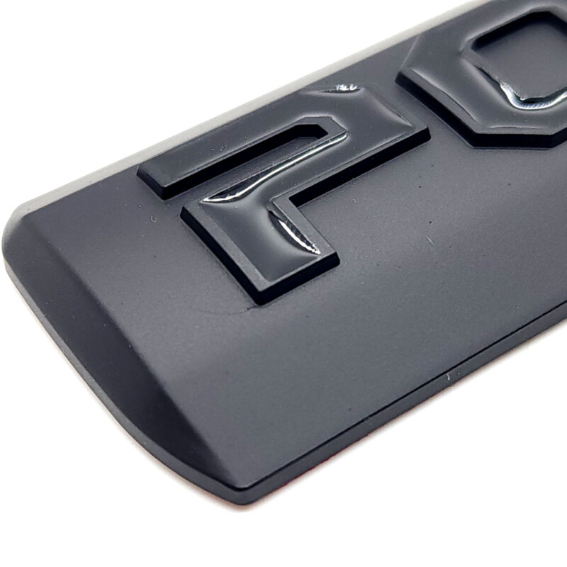 6.7L Power Stroke Turbo Diesel Door Emblem, ABS, 2017–2022 Ford Super Duty