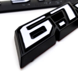 6.7L Power Stroke Turbo Diesel Door Emblem, ABS, 2017–2022 Ford Super Duty