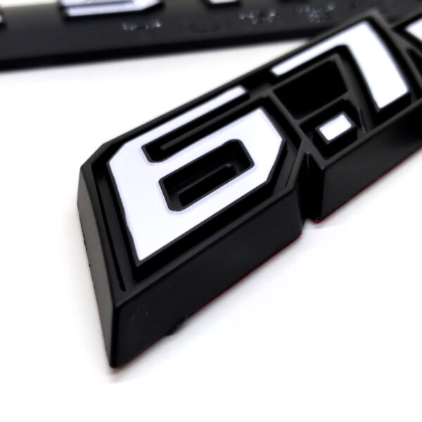 6.7L Power Stroke Turbo Diesel Door Emblem, ABS, 2017–2022 Ford Super Duty