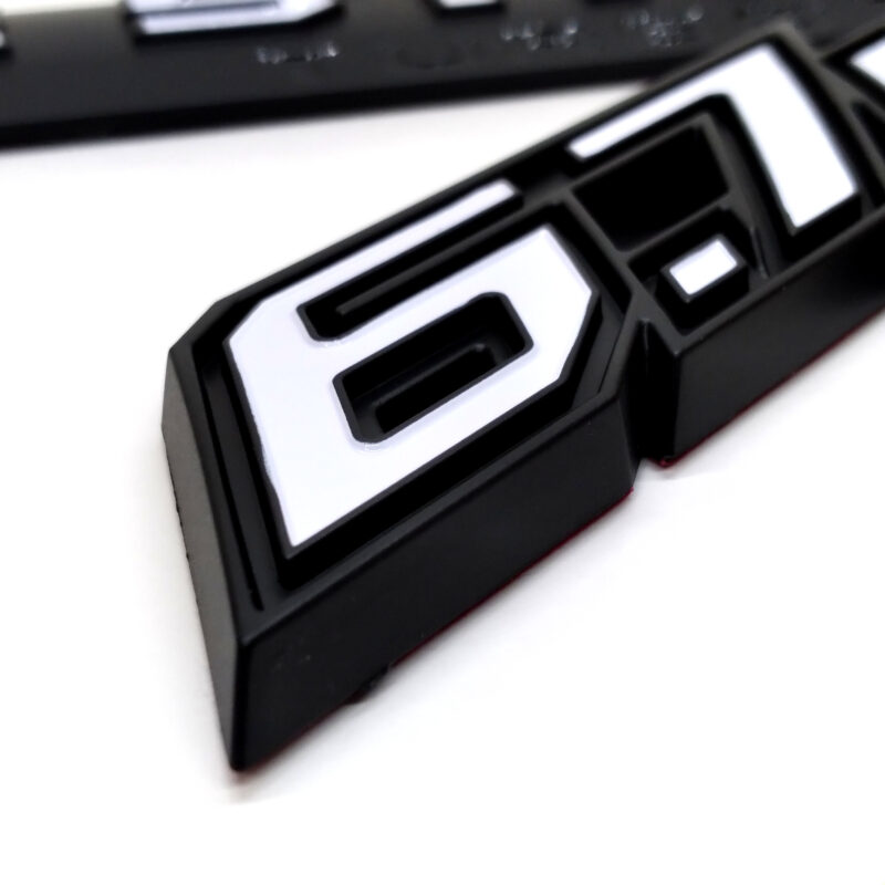 6.7L Power Stroke Turbo Diesel Door Emblem, ABS, 2017–2022 Ford Super Duty