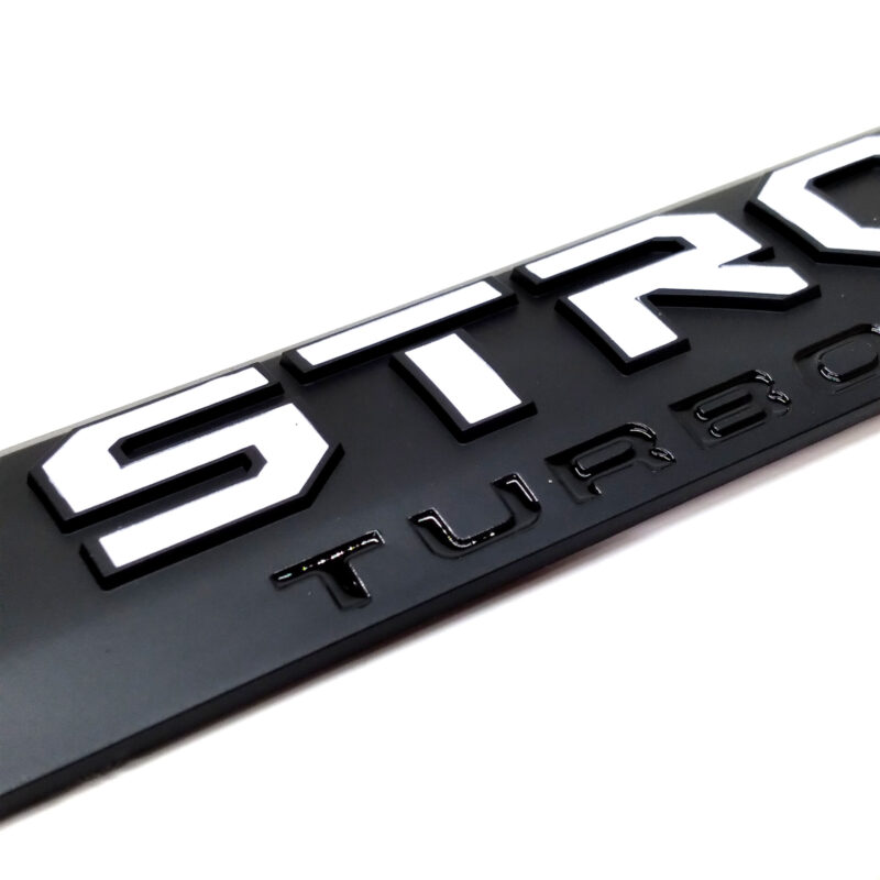 6.7L Power Stroke Turbo Diesel Door Emblem, ABS, 2017–2022 Ford Super Duty