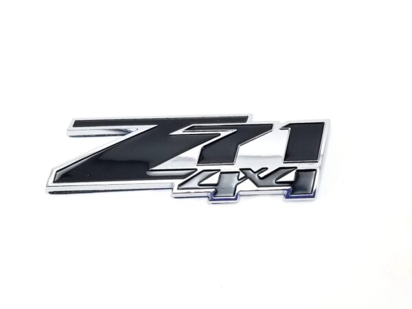 Z71 4x4 Fender Emblem, 3.5" ABS, 2007-2014 GM Trucks SUV