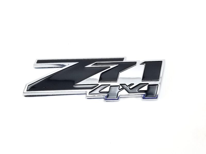 Z71 4x4 Fender Emblem, 3.5" ABS, 2007-2014 GM Trucks SUV