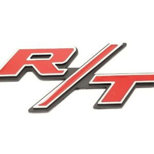 "R/T" Trunk Emblem, 4.5" ABS, Charger Challenger RAM