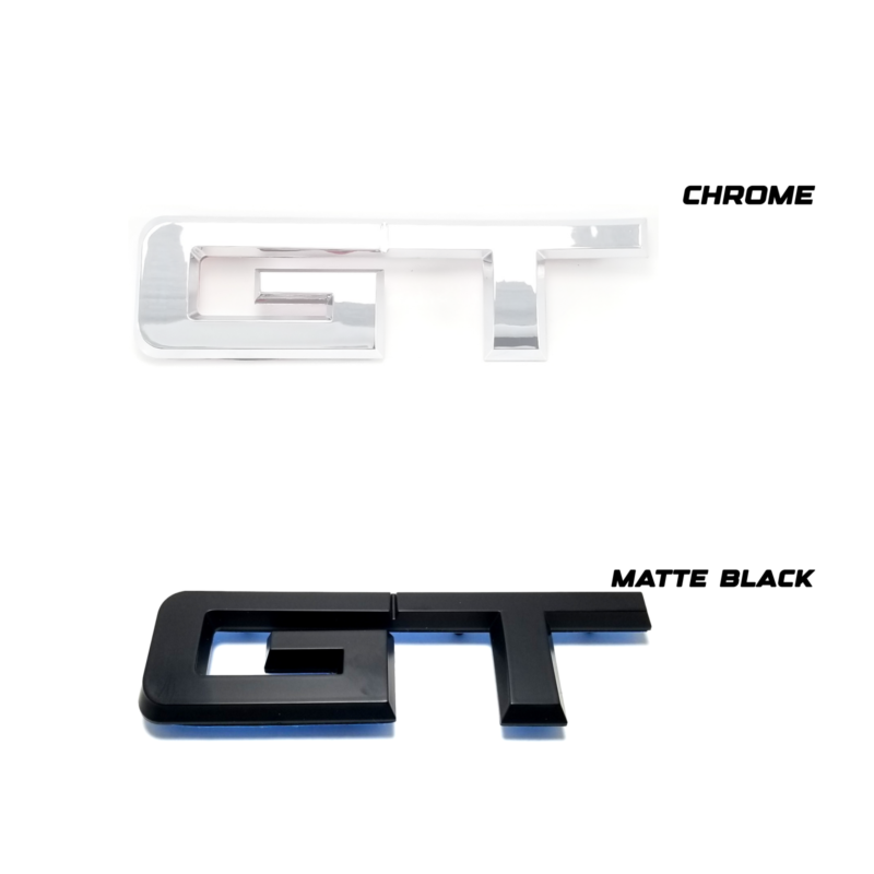 "GT" Decklid Emblem, ABS, 2015-2023 Mustang GT