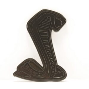 GT500 Cobra Decklid Emblem, 4.5" Diecast, 2015-2023 Mustang
