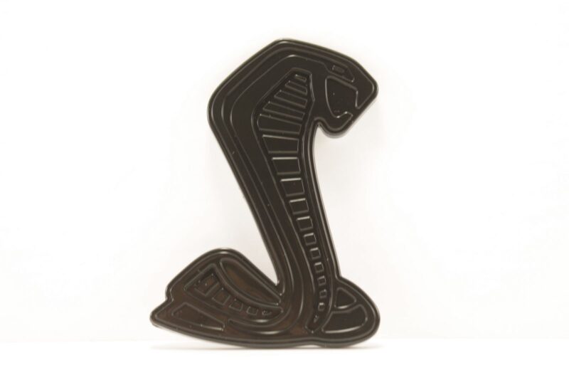 GT500 Cobra Decklid Emblem, 4.5" Diecast, 2015-2023 Mustang