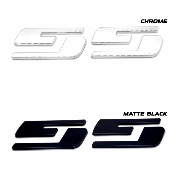 "SS" Door/Tailgate Emblem, 7" ABS, 2003-2007 Silverado
