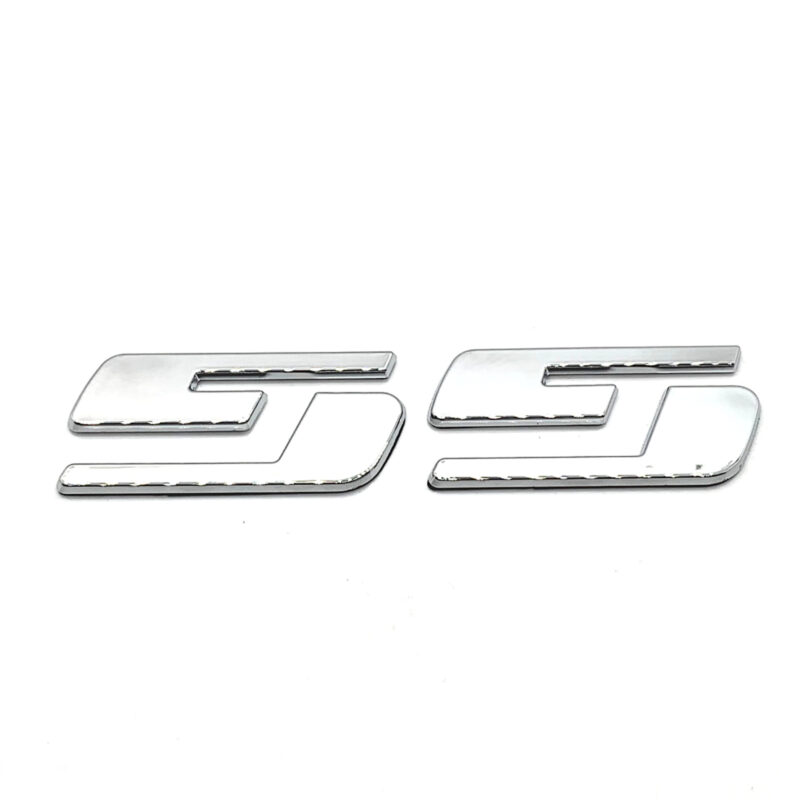 "SS" Door/Tailgate Emblem, 7" ABS, 2003-2007 Silverado