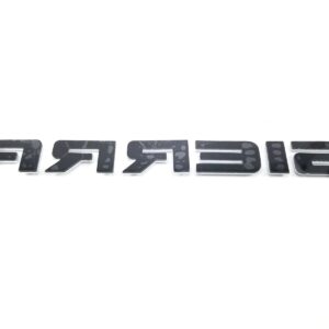 "SIERRA" Door/Tailgate Emblem, 11" ABS, 2007-2018 Sierra