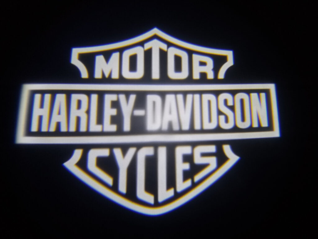Vantage UniFit Harley Davidson Shield LED Door Puddle Lights - Single Color