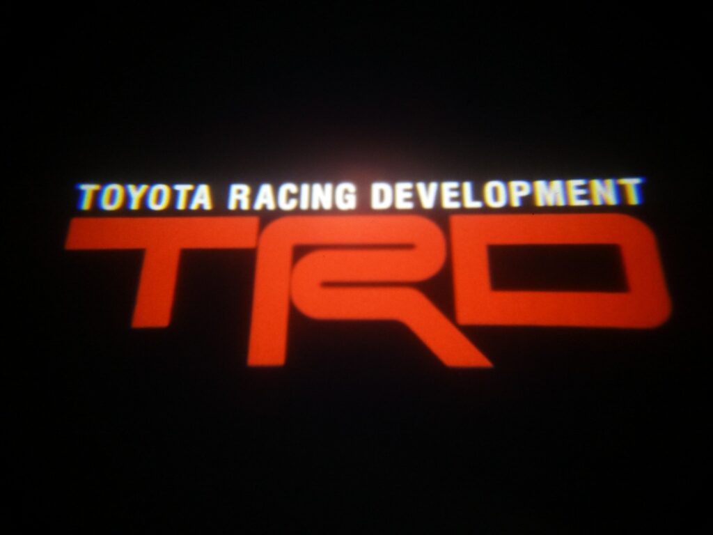 Vantage UniFit Toyota Racing Development LED Door Puddle Lights