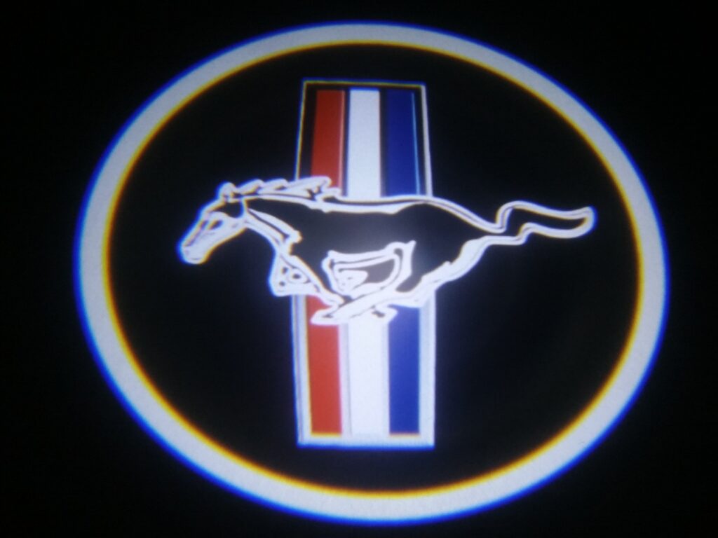 Vantage UniFit Mustang Tri - Bar Running Pony LED Door Puddle Lights