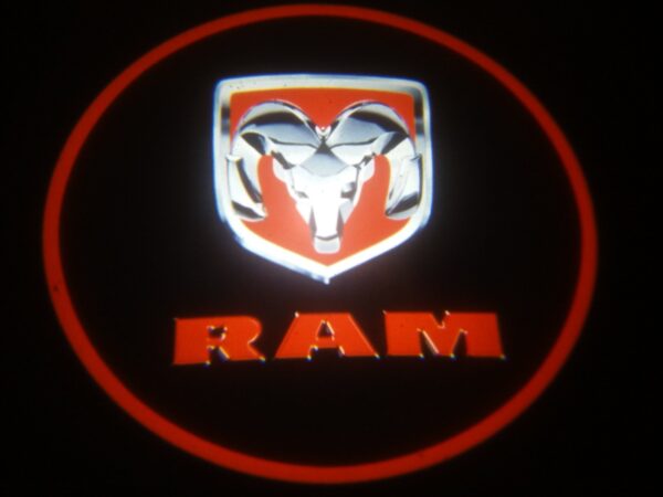 Vantage UniFit RAM LED Door Puddle Lights (2009-2025) - Red