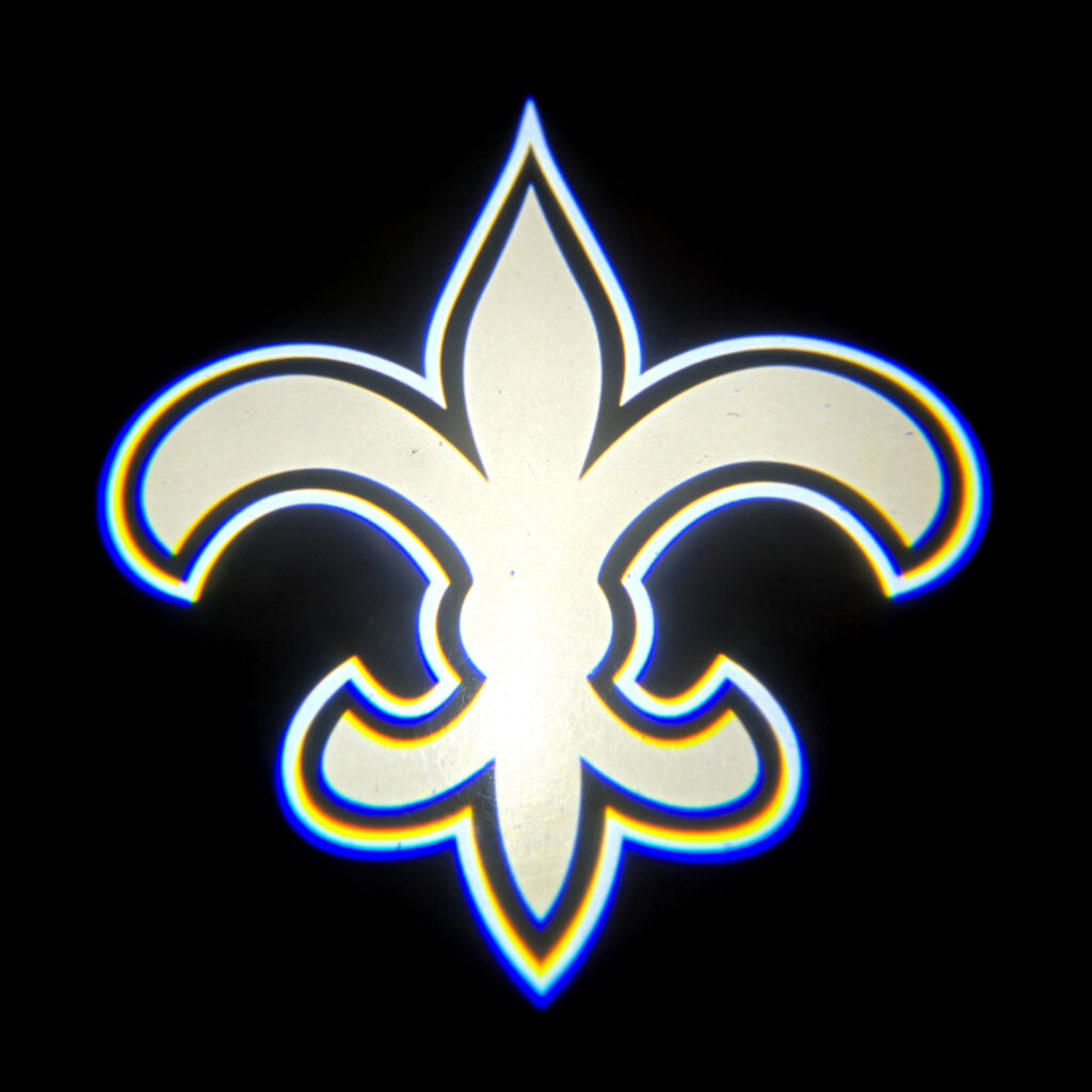 Vantage UniFit New Orleans Saints LED Door Puddle Lights