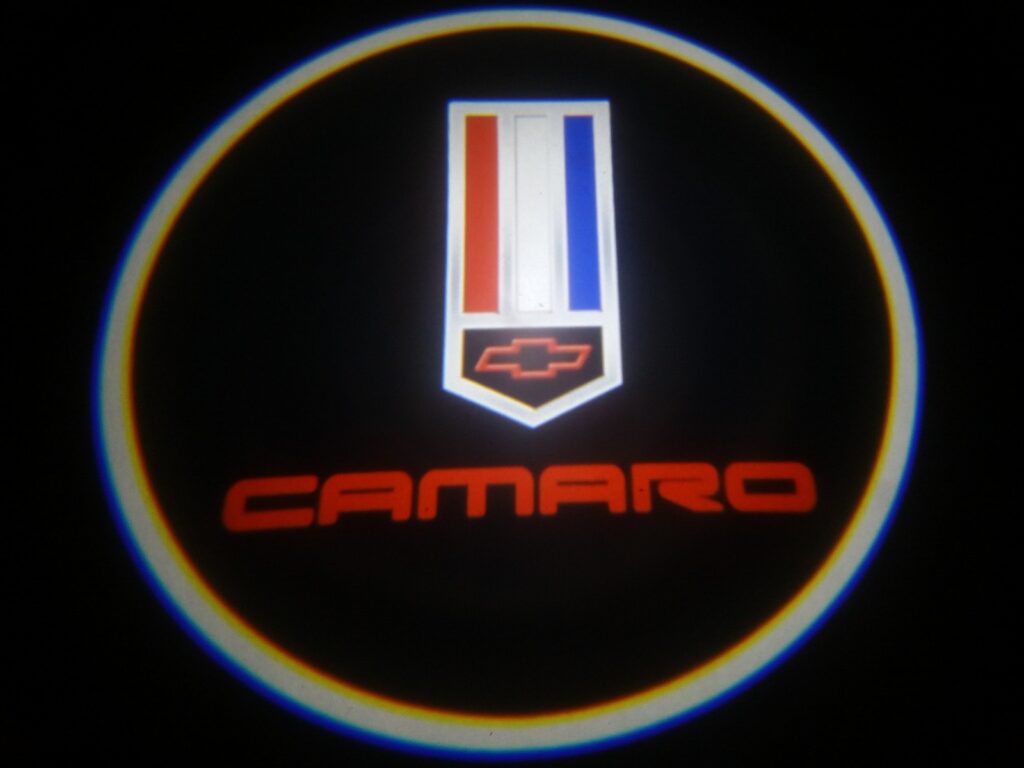 Vantage UniFit Chevrolet Camaro Flag LED Door Puddle Lights (1993 - 2002)