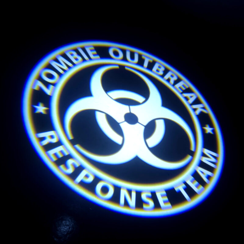 LED Door Puddle Light Kit - Zombie Outbreak Response Team