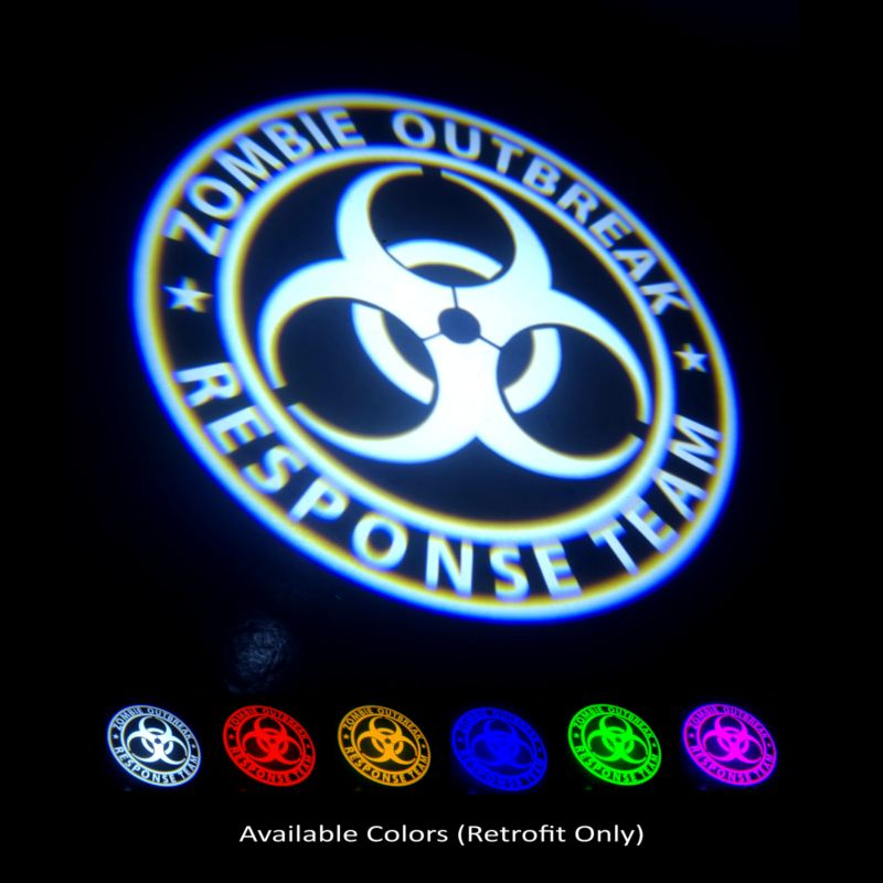 LED Door Puddle Light Kit - Zombie Outbreak Response Team