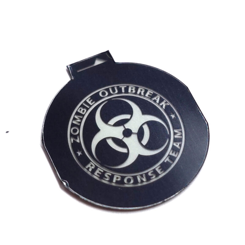 LED Door Puddle Light Film Inserts 13mm - Zombie Outbreak Response Team