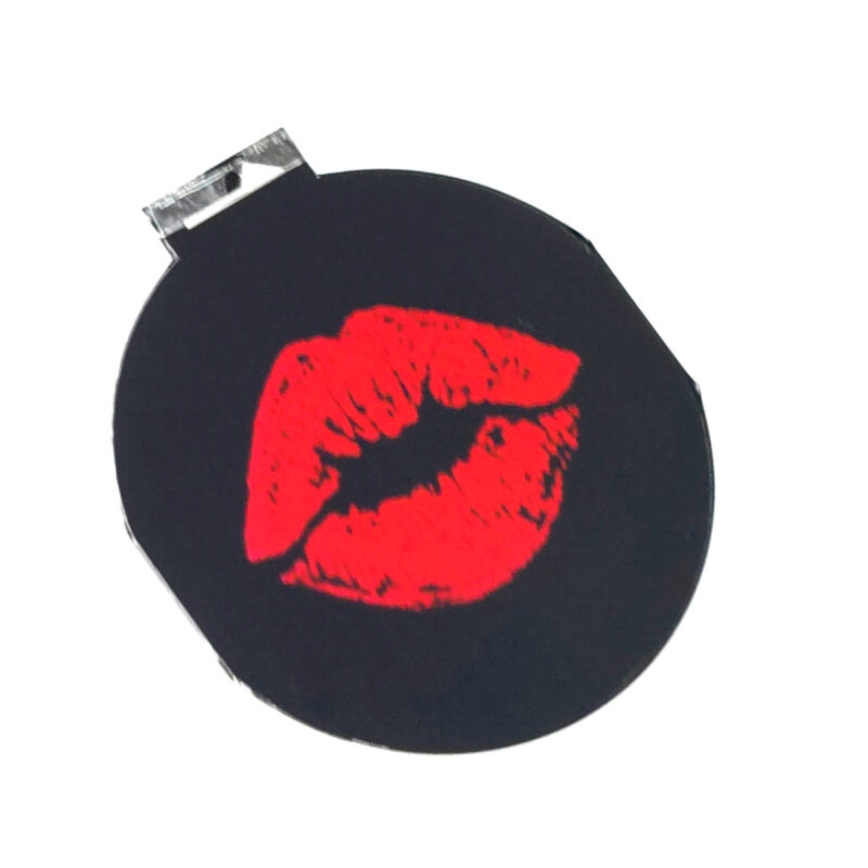 LED Door Puddle Light Film Inserts 13mm - Sexy Red Lips