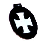 LED Door Puddle Light Film Inserts 13mm - Cross Pattee
