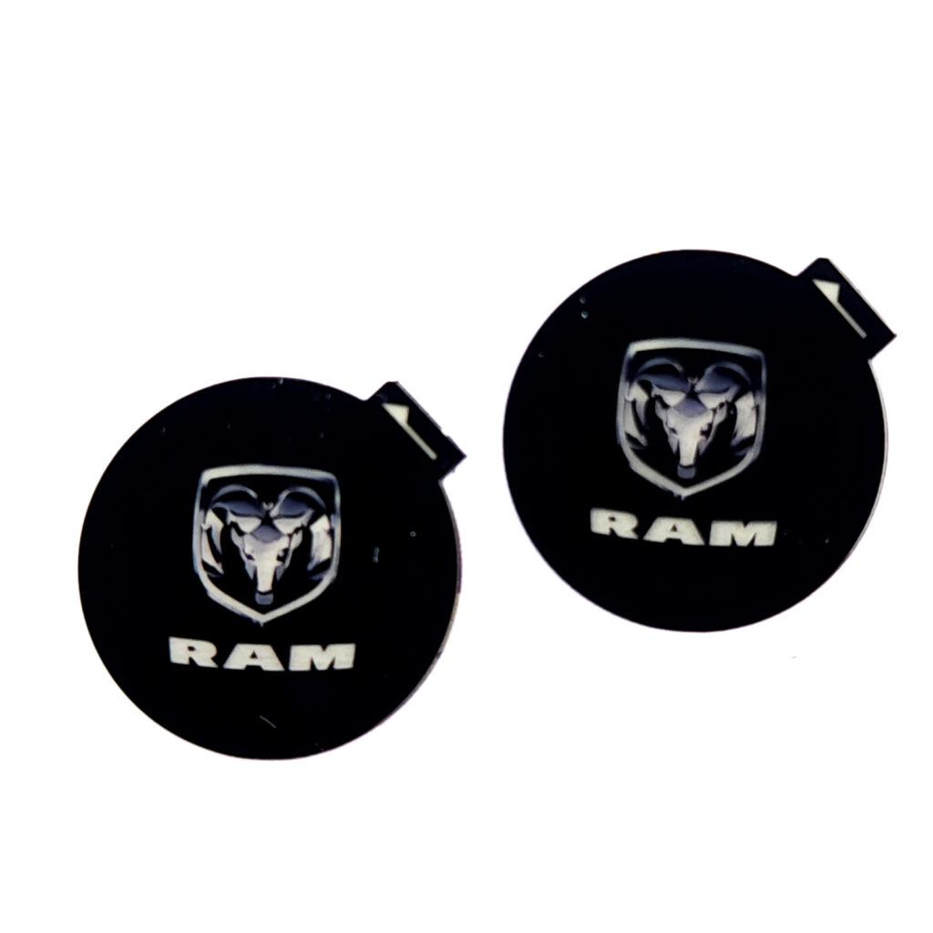 Vantage UniFit RAM Puddle Light Film Inserts (2009 - 2025) - Single Color Design - 13mm