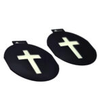 LED Door Puddle Light Film Inserts 13mm - Holy Cross Faith