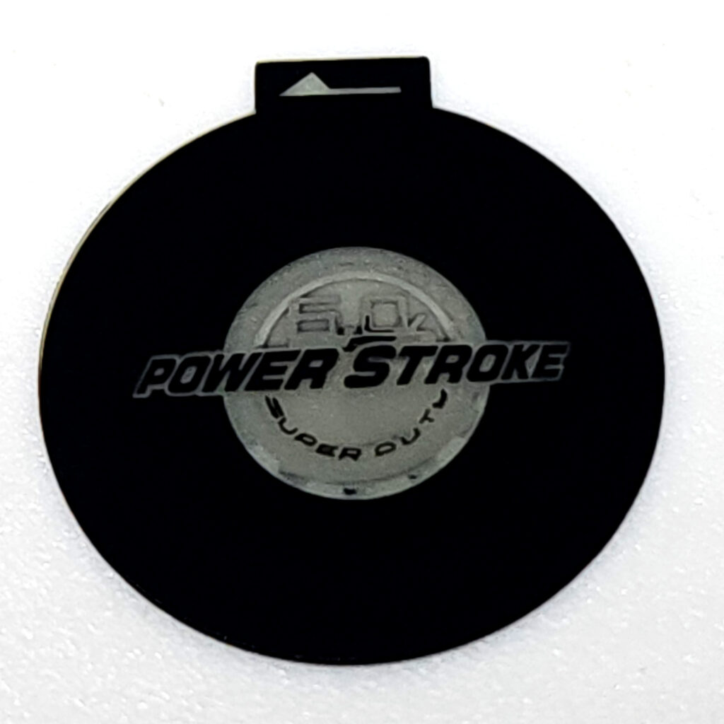 LED Door Puddle Light Film Inserts 13mm - Ford 6.0L Power Stroke