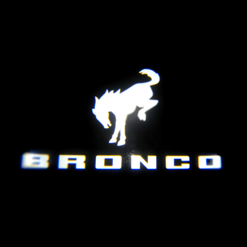 2020-25 Ford Bronco Door Puddle Light Kit - White