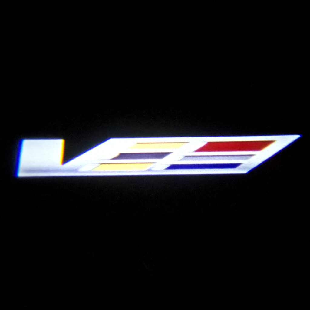 LED Door Puddle Light Kit - Cadillac V Flag (2015-2025)