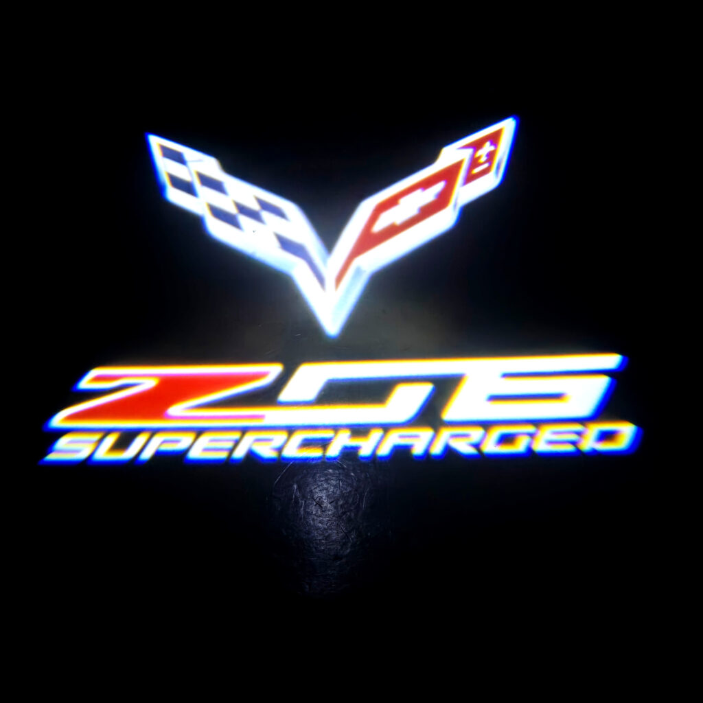 Vantage UniFit C7 Z06 Supercharged LED Door Puddle Lights (2014-2019)